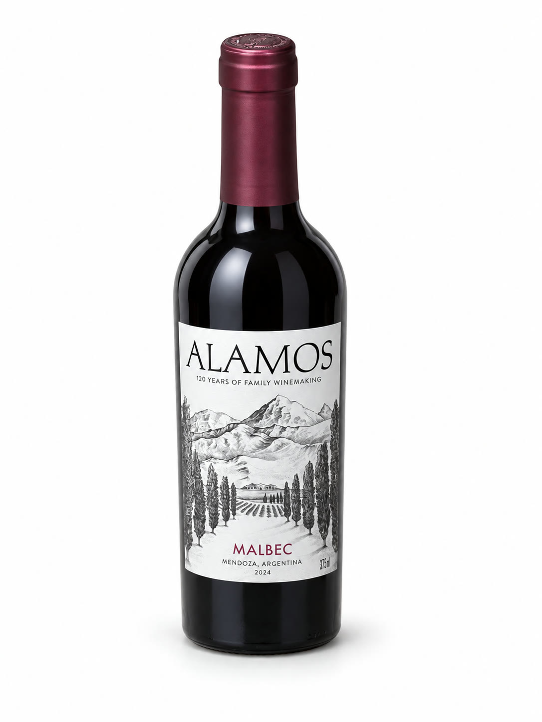 Mini botella de vino